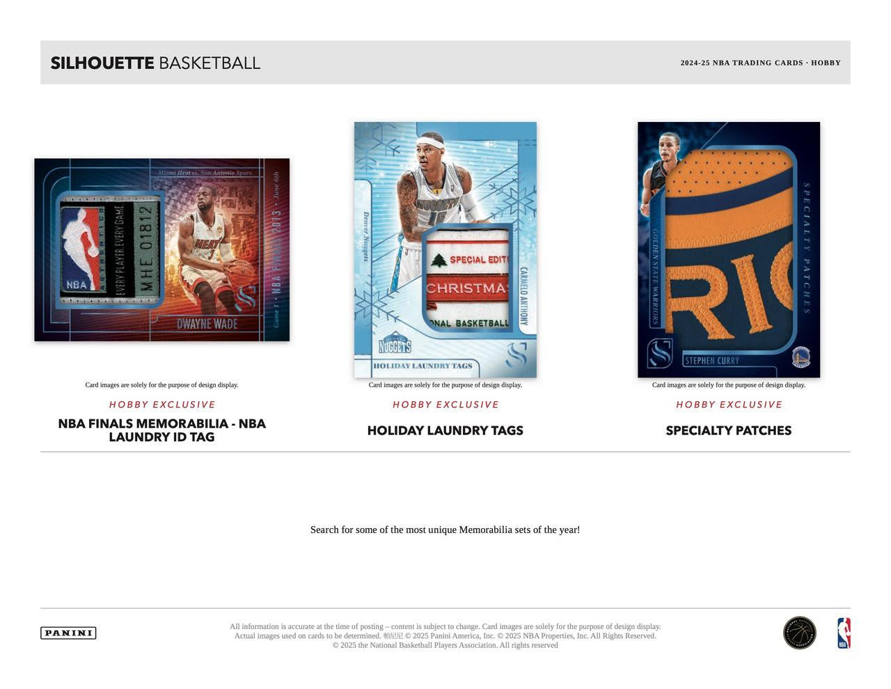 2024/25 Panini Silhouette Basketball Hobby Box