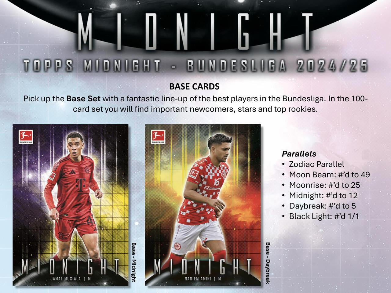 2024/25 Topps Midnight Bundesliga Soccer Hobby Box