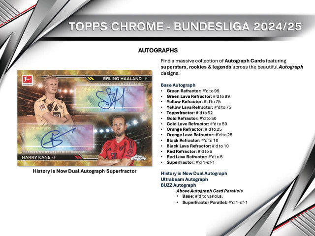 2024/25 Topps Chrome Bundesliga Soccer Hobby Box