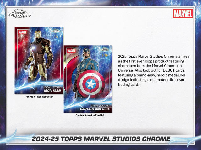 2024/25 Topps Marvel Studios Chrome Hobby Box