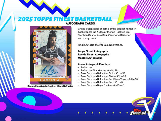 2024/25 Topps Finest Basketball Hobby Case (8)