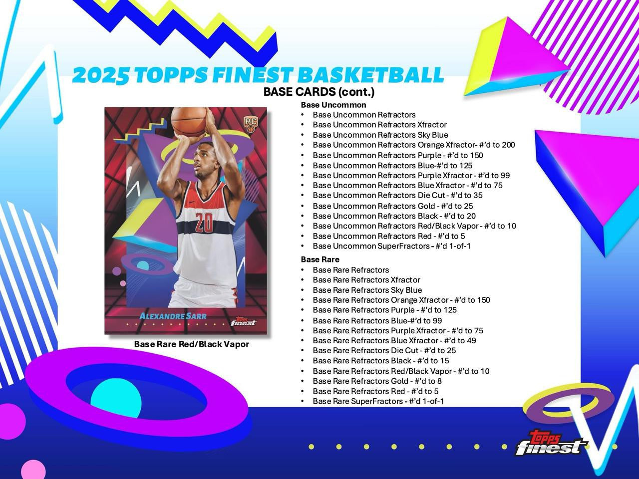 2024/25 Topps Finest Basketball Hobby Case (8)