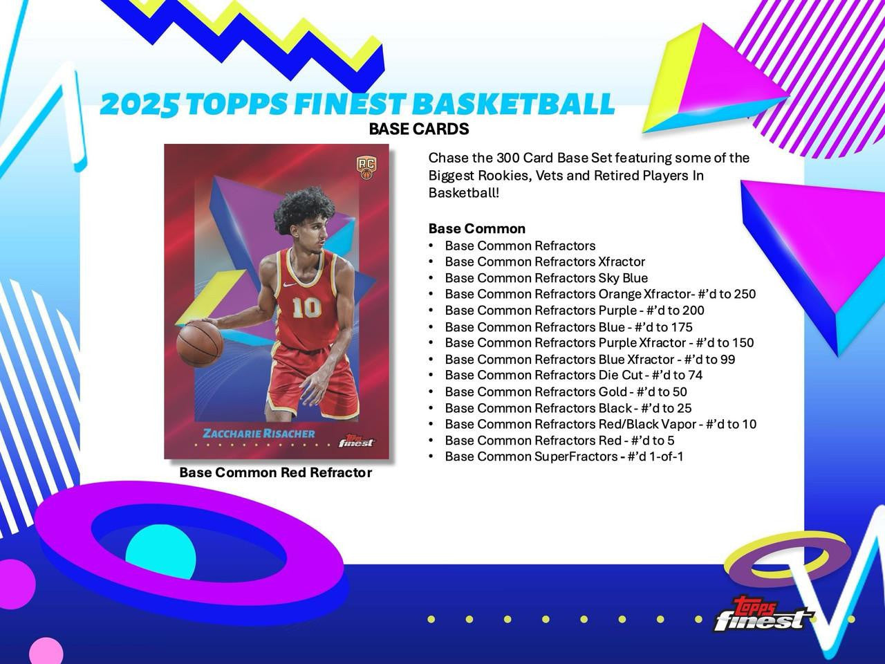 2024/25 Topps Finest Basketball Hobby Case (8)