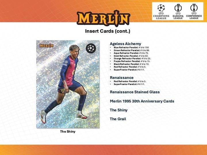2024/25 Topps UEFA Club Competitions Merlin Chrome Soccer Hobby Box