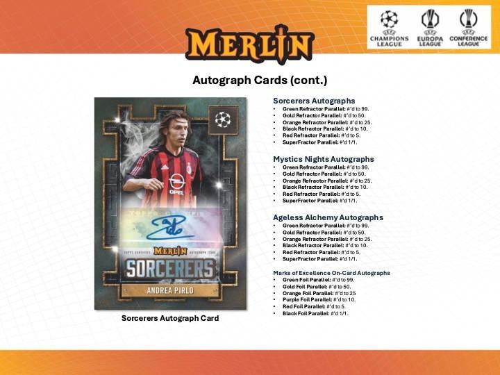 2024/25 Topps UEFA Club Competitions Merlin Chrome Soccer Hobby Box