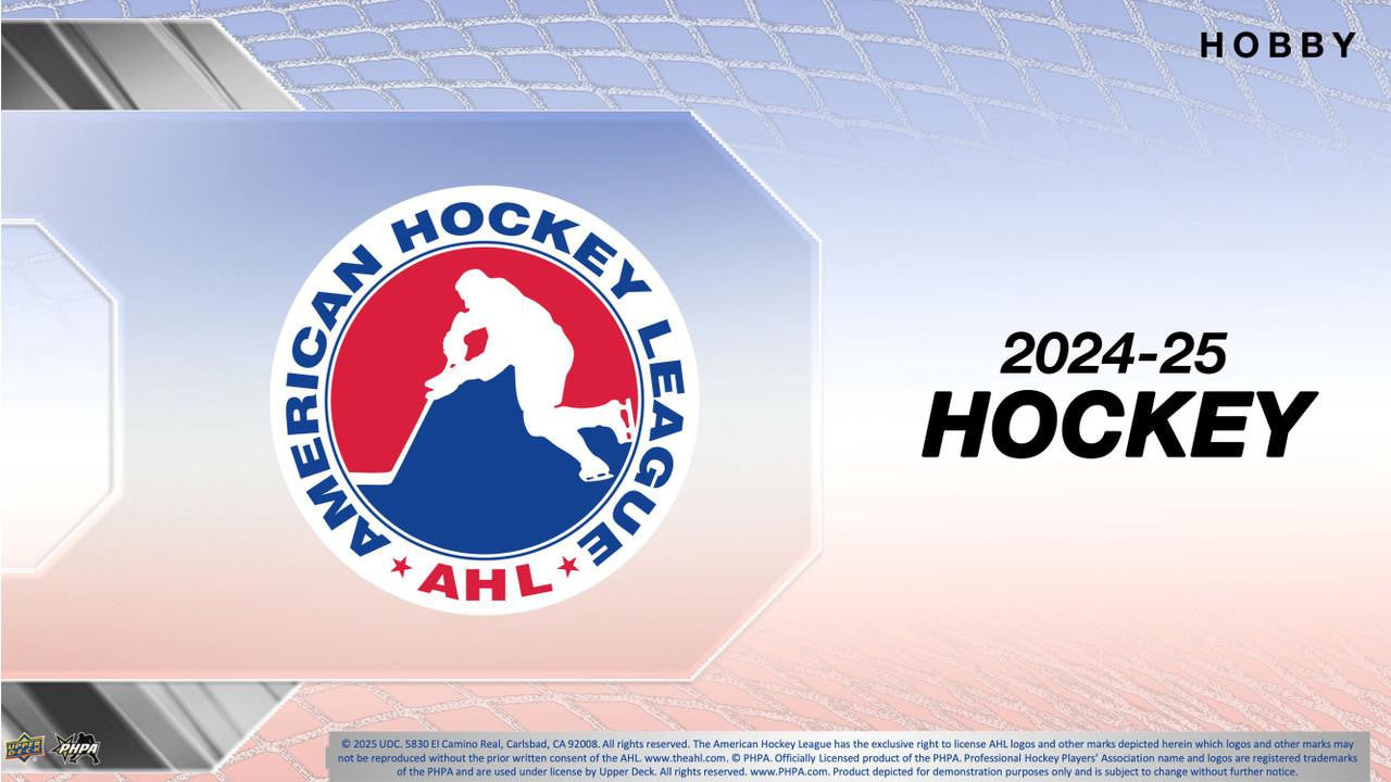 2024/25 Upper Deck AHL Hockey Hobby Box