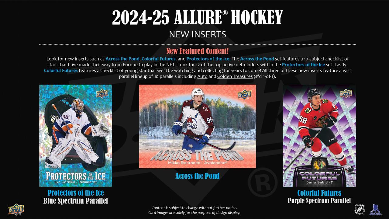 2024/25 Upper Deck Allure Hockey Hobby Case (18)