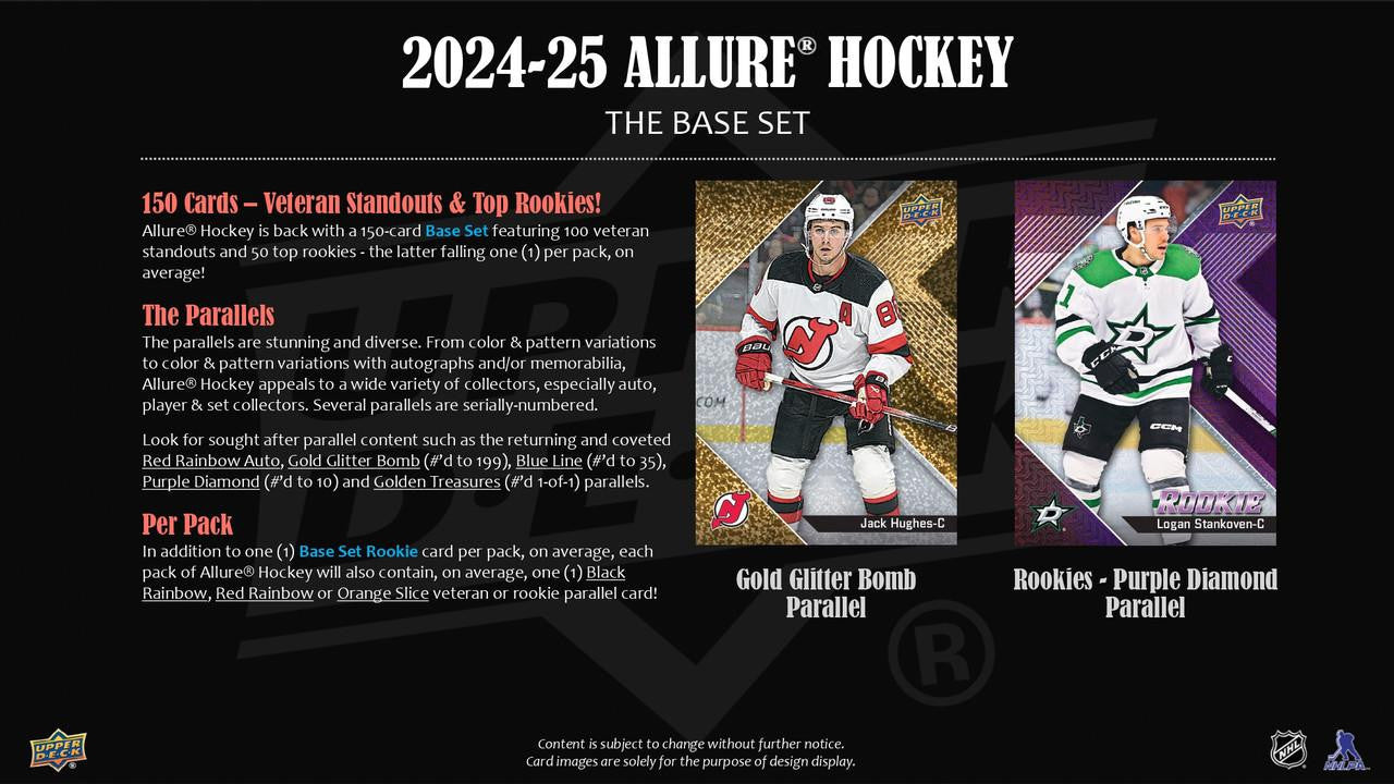 2024/25 Upper Deck Allure Hockey Hobby Case (18)