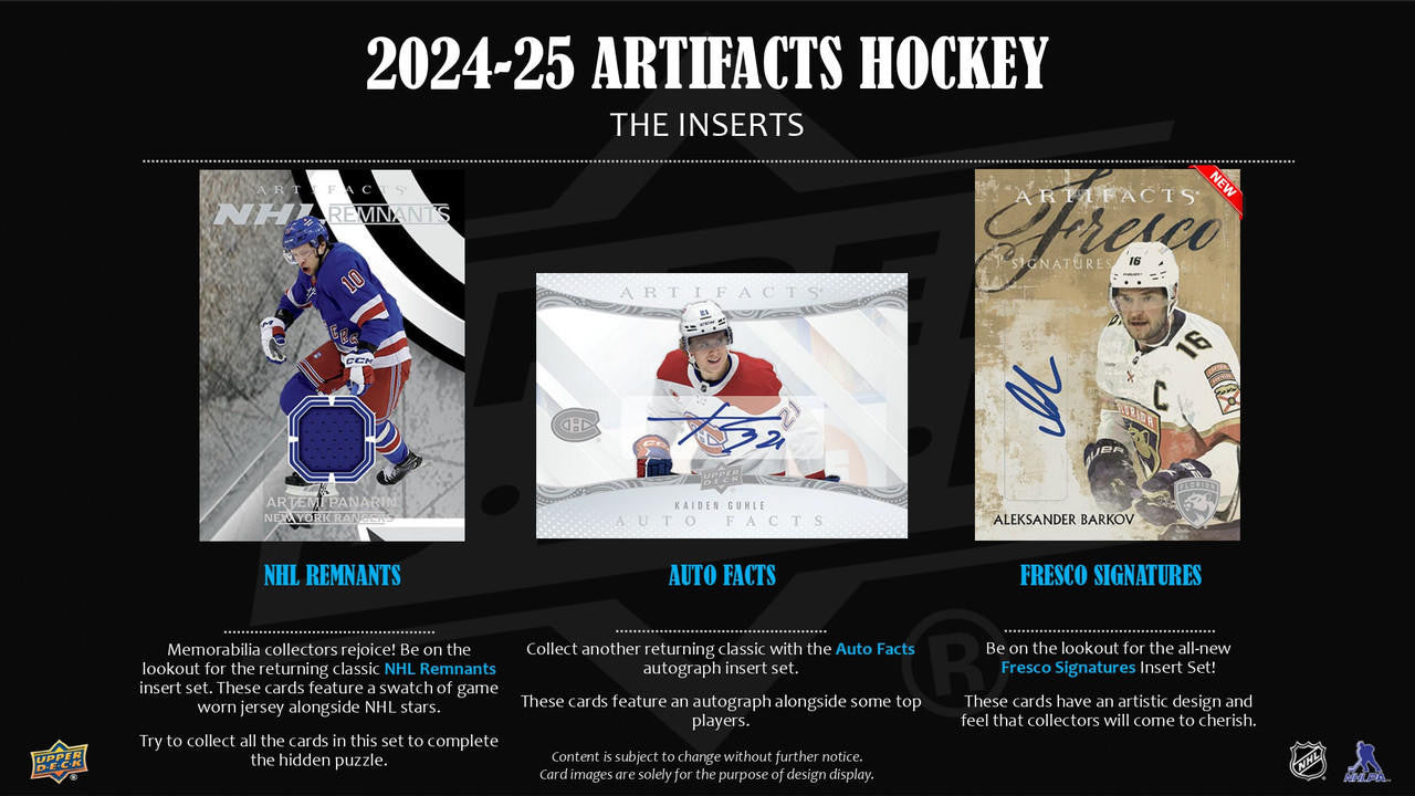 2024/25 Upper Deck Artifacts Hockey Hobby Case (20)