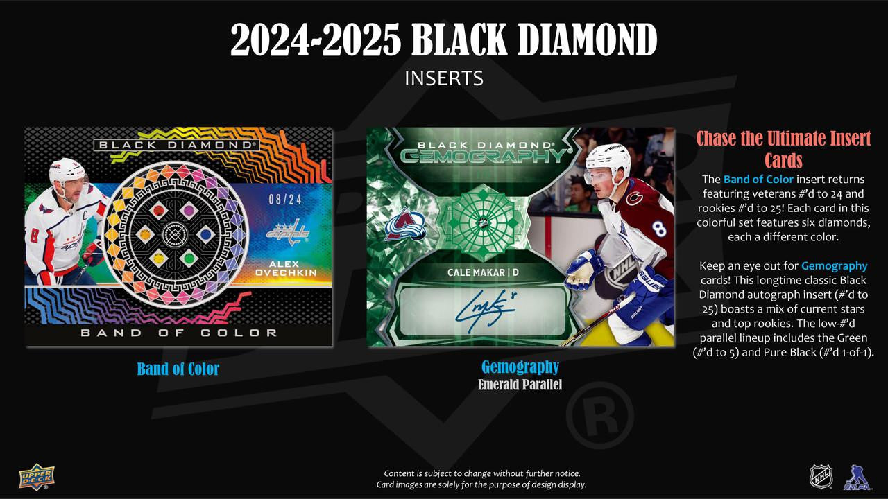 2024/25 Upper Deck Black Diamond Hockey Hobby Case (10)
