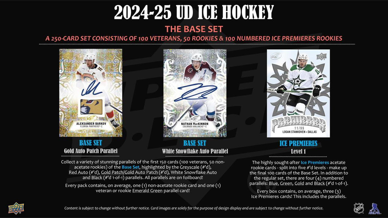 2024/25 Upper Deck Ice Hockey Hobby Case (24)