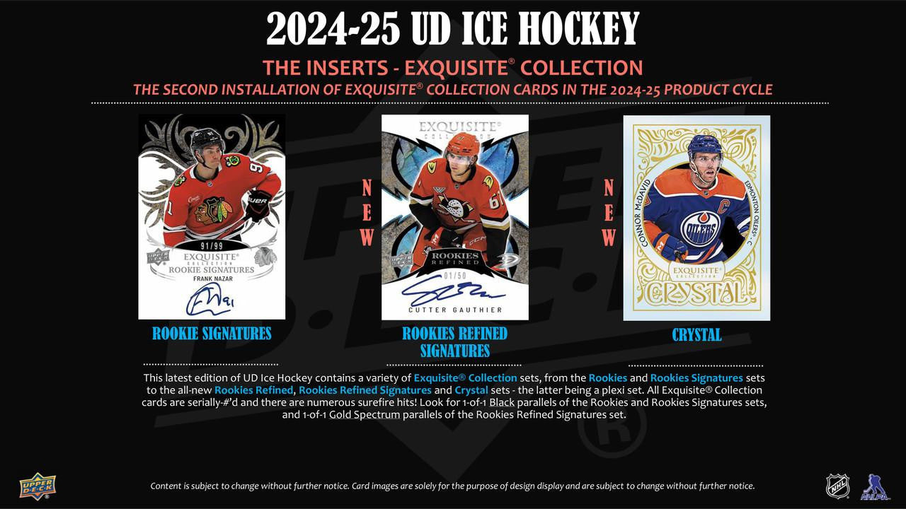 2024/25 Upper Deck Ice Hockey Hobby Box