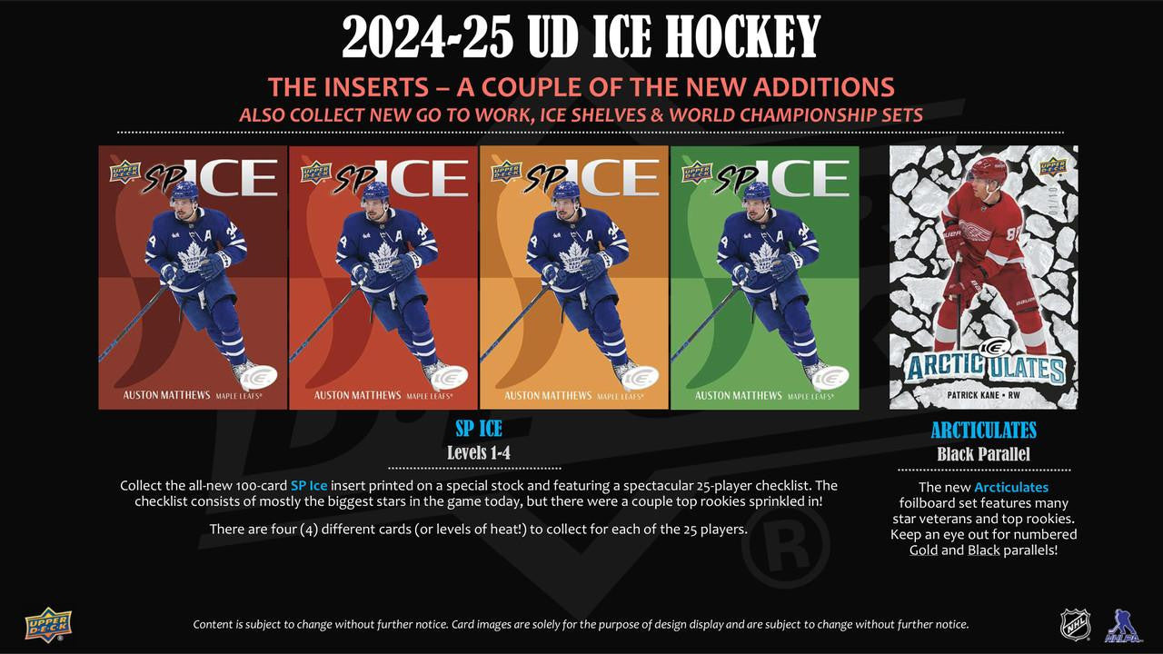 2024/25 Upper Deck Ice Hockey Hobby Box