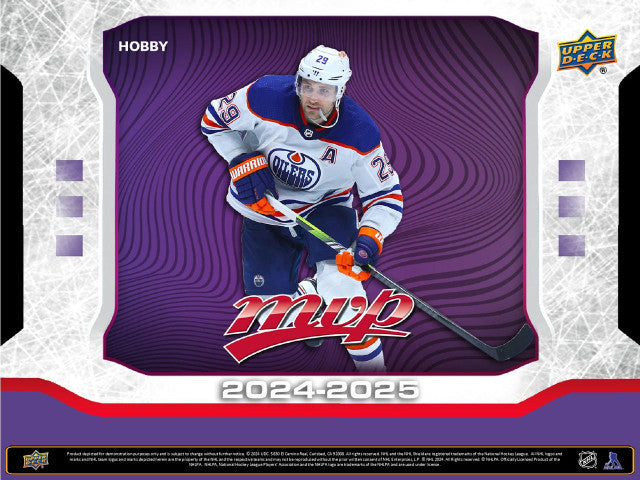 2024/25 Upper Deck MVP Hockey Hobby Box