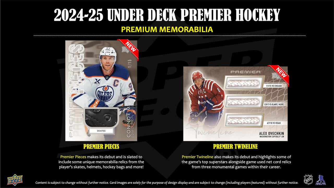 2024/25 Upper Deck Premier Hockey Hobby Box