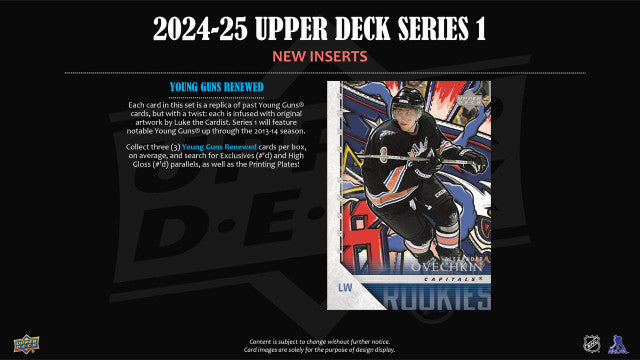 2024/25 Upper Deck Series 1 Hockey Hobby Case (12)