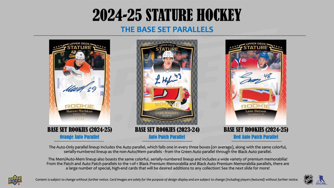 2024/25 Upper Deck Stature Hockey Hobby Case (16)