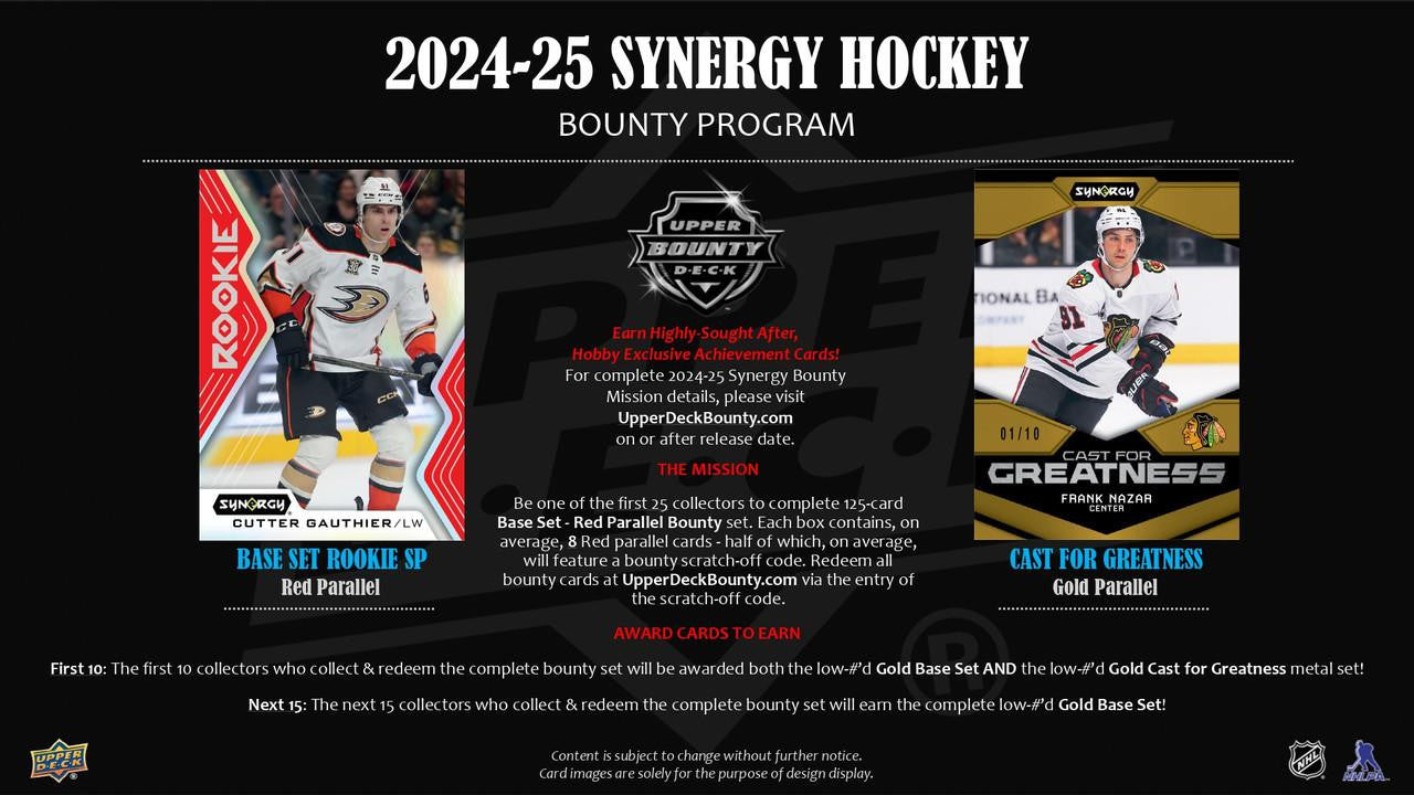 2024/25 Upper Deck Synergy Hockey Hobby Case (16)