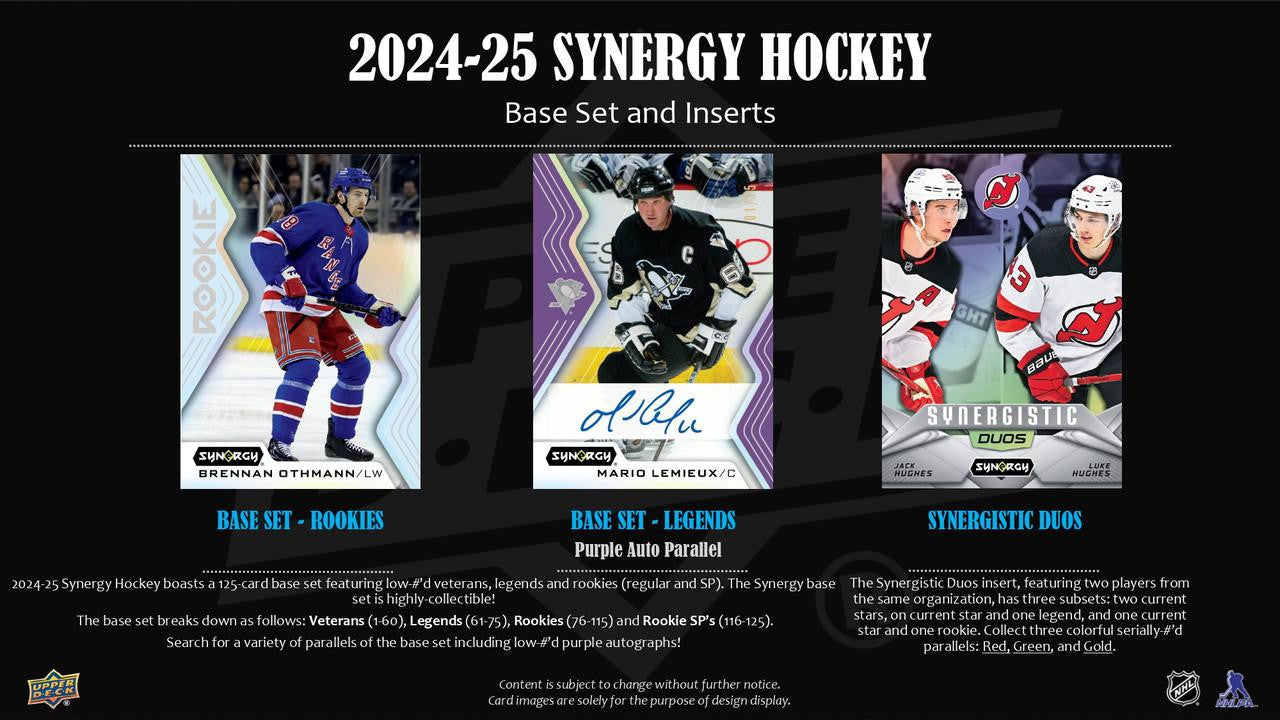 2024/25 Upper Deck Synergy Hockey Hobby Box