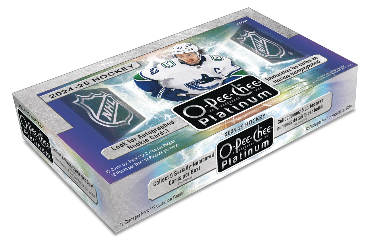 2024/25 Upper Deck O-Pee-Chee Platinum Hockey Hobby Box