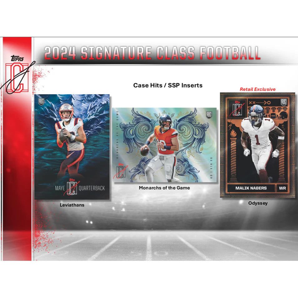 2024 Topps Signature Class Football Mega Box