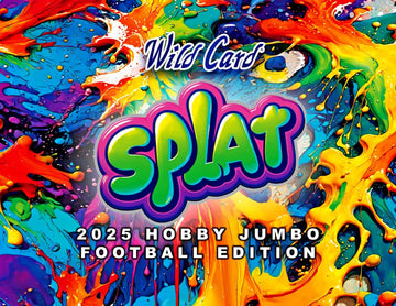 2025 Wild Card Splat Pro-Look Football Jumbo Hobby Box