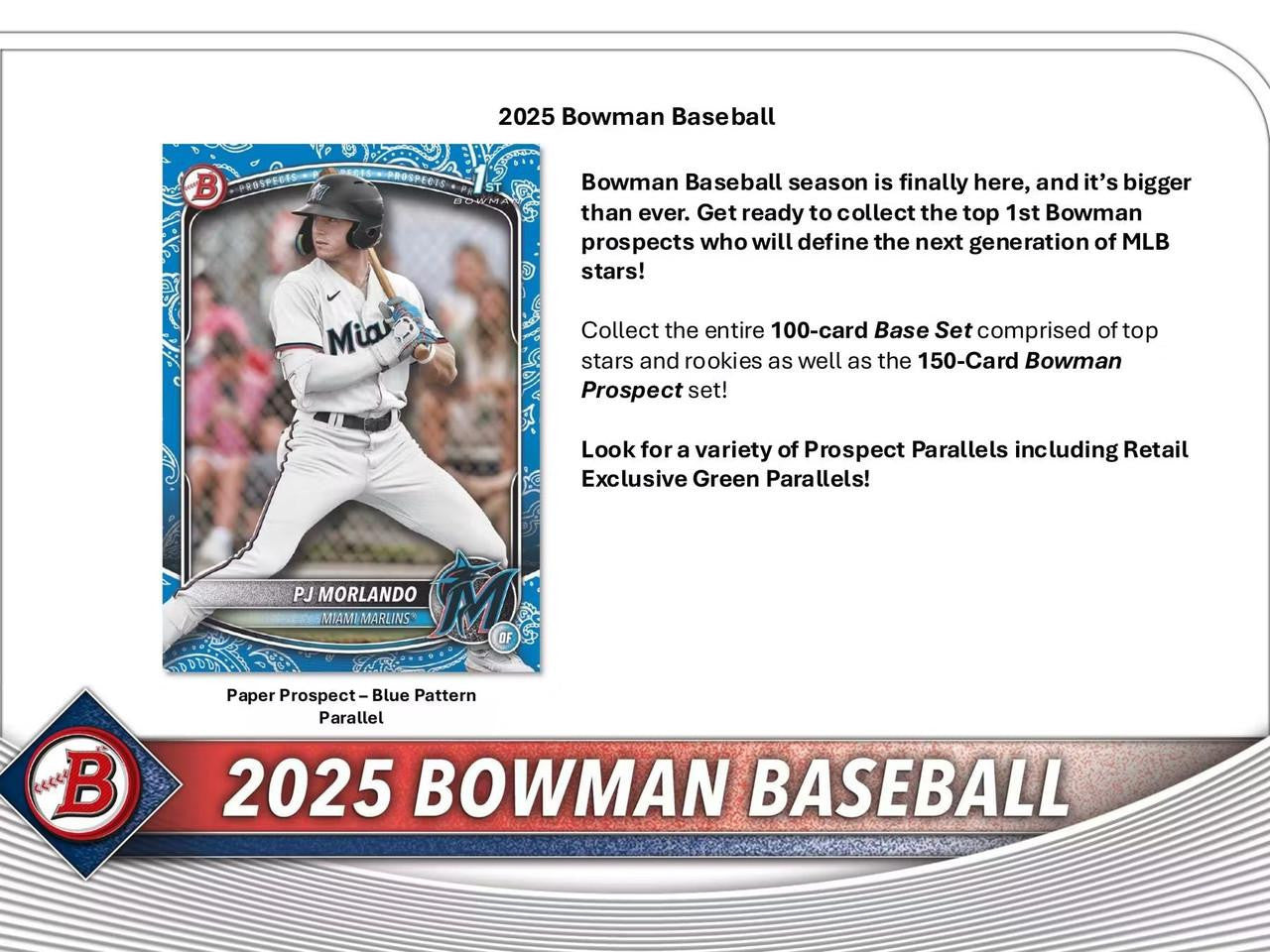 2025 Bowman Baseball Blaster Box