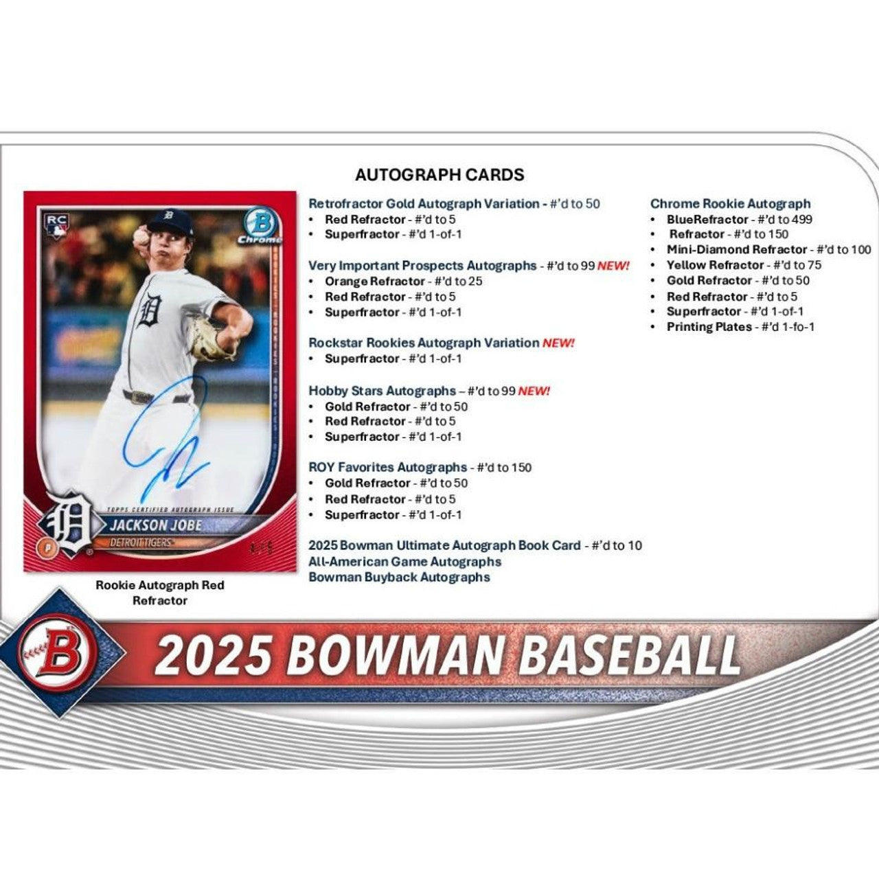 2025 Bowman Baseball Breakers Delight Box