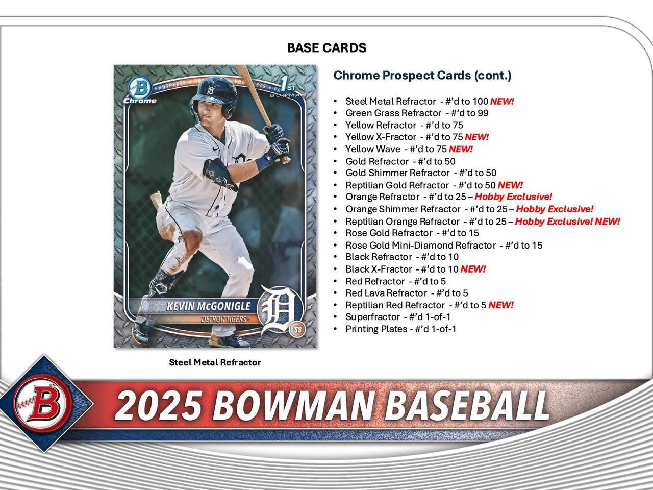 2025 Bowman Baseball Hobby Box