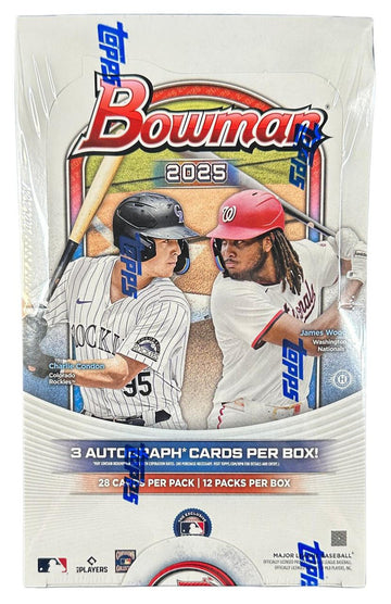 2025 Bowman Baseball Jumbo Hobby Box