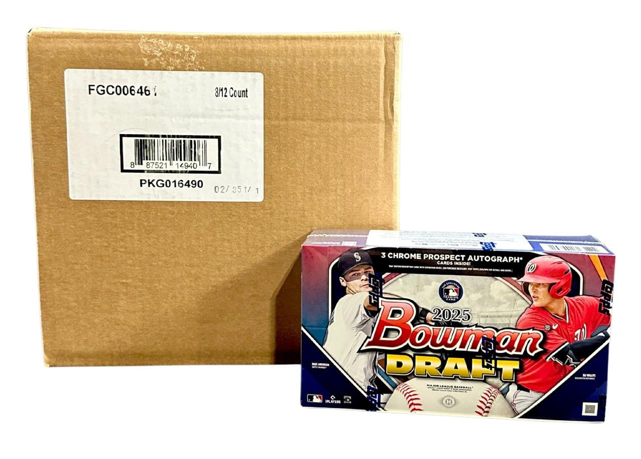 2025 Bowman Draft Baseball Jumbo Hobby Box Case (8)