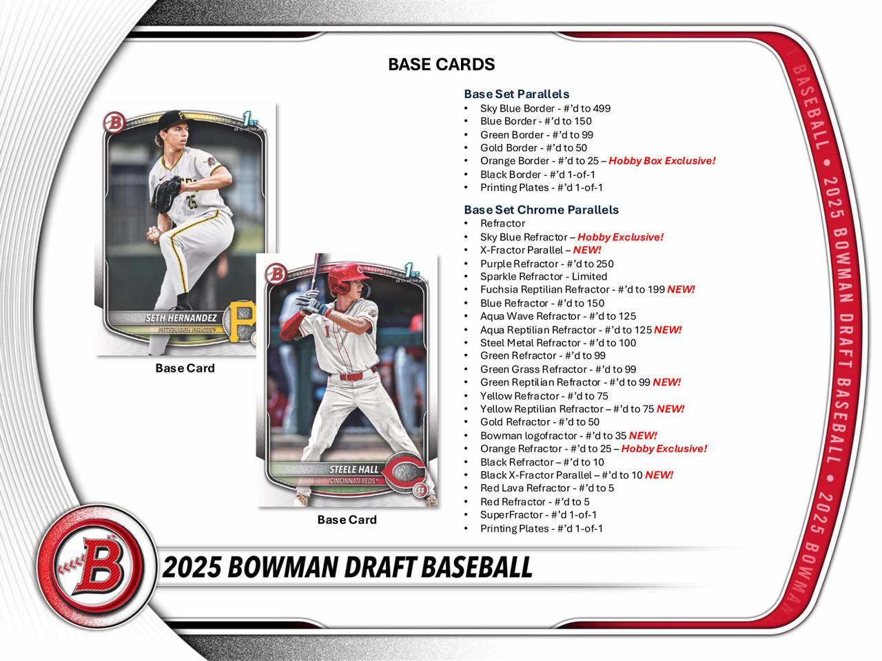 2025 Bowman Draft Baseball Jumbo Hobby Box