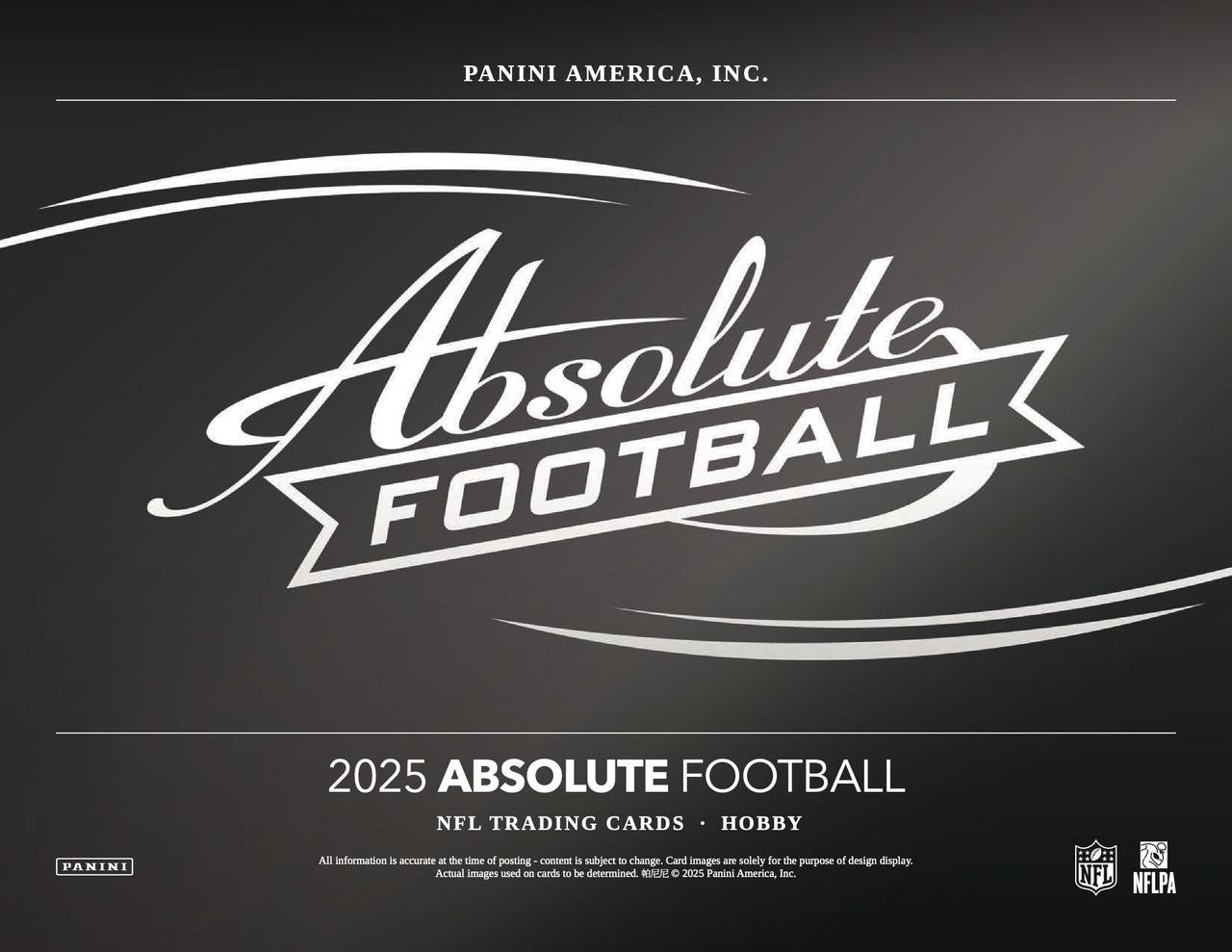 2025 Panini Absolute Football Hobby Box
