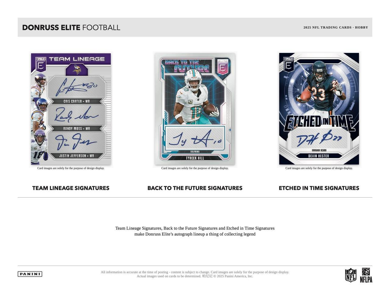 2025 Panini Donruss Elite Football Hobby Box