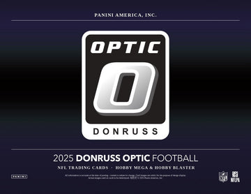 2025 Panini Donruss Optic Football Hobby Blaster Box (Blue Scope)