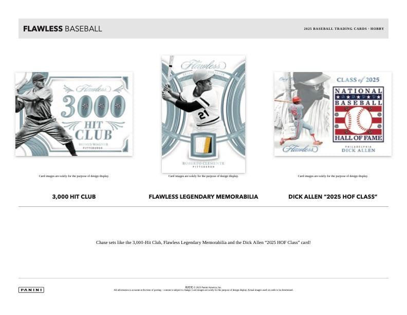 2025 Panini Flawless Baseball Hobby Box Case (2)