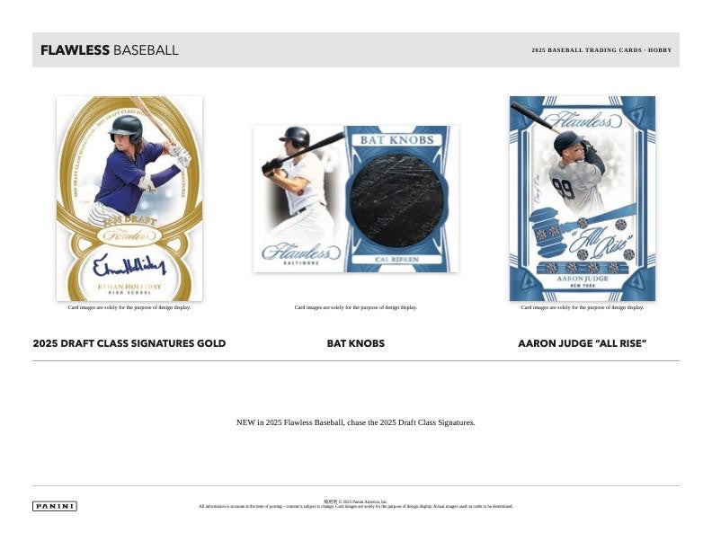 2025 Panini Flawless Baseball Hobby Box Case (2)