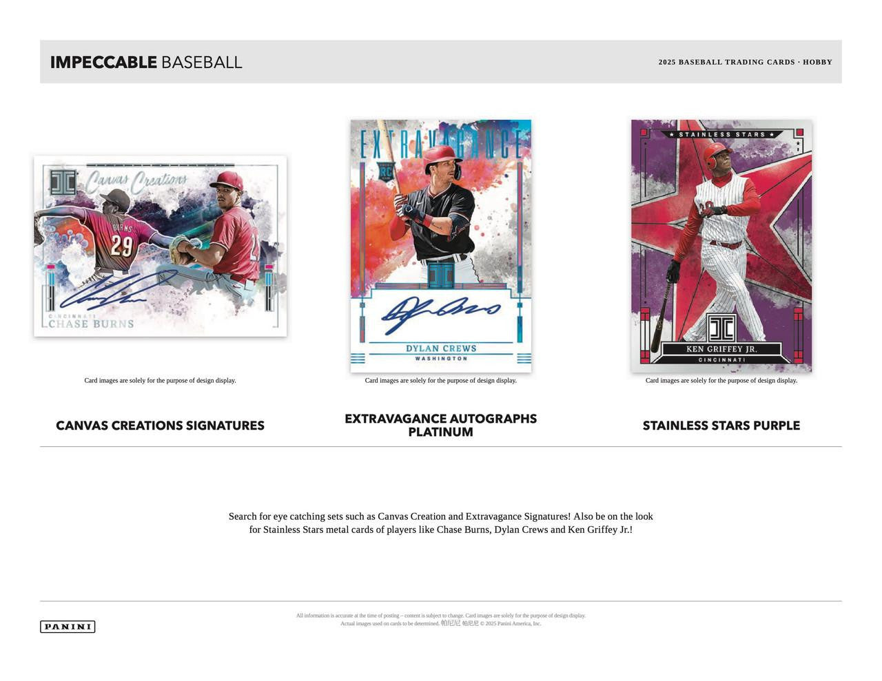2025 Panini Impeccable Baseball Hobby Box