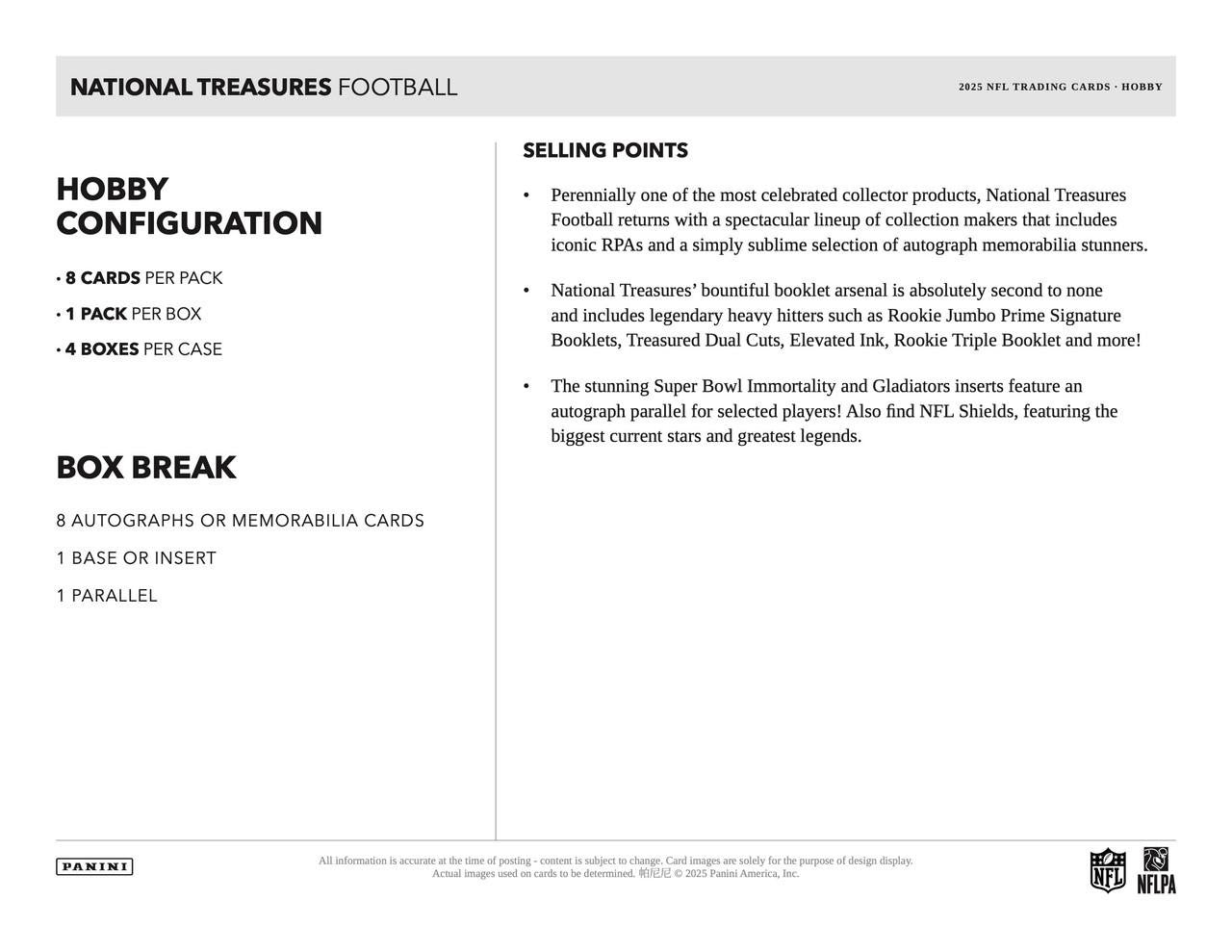 2025 Panini National Treasures Football Hobby Case (4)