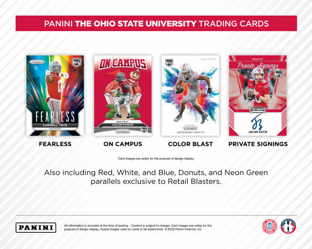 2025 Panini NIL The Ohio State University Blaster Box