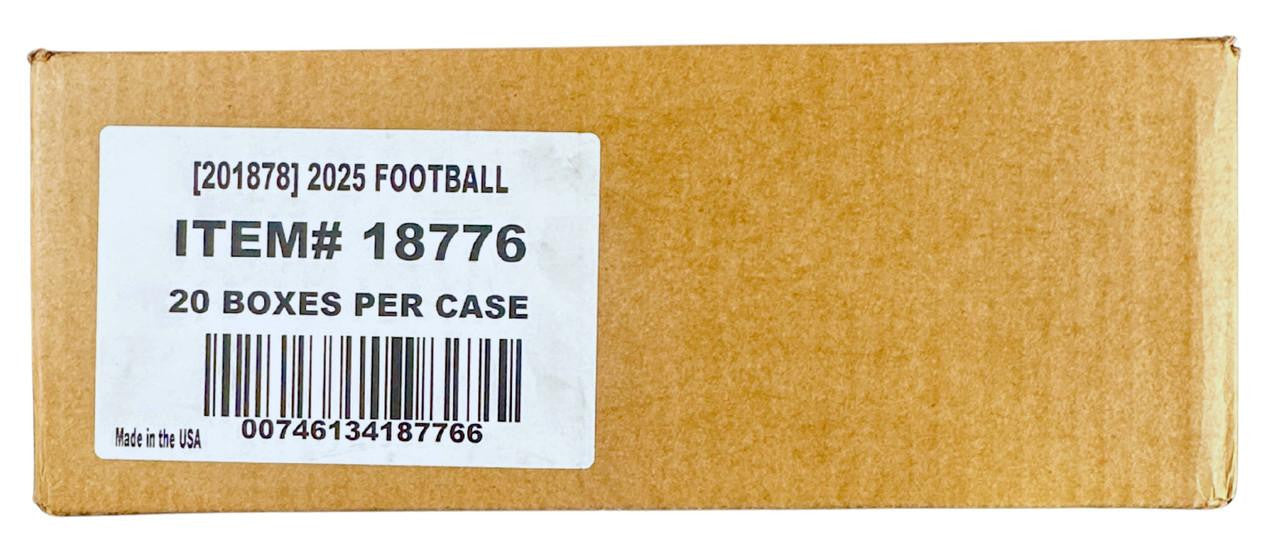 2025 Panini Prizm Football Hobby Blaster Box (Orange Ice) CASE (20)