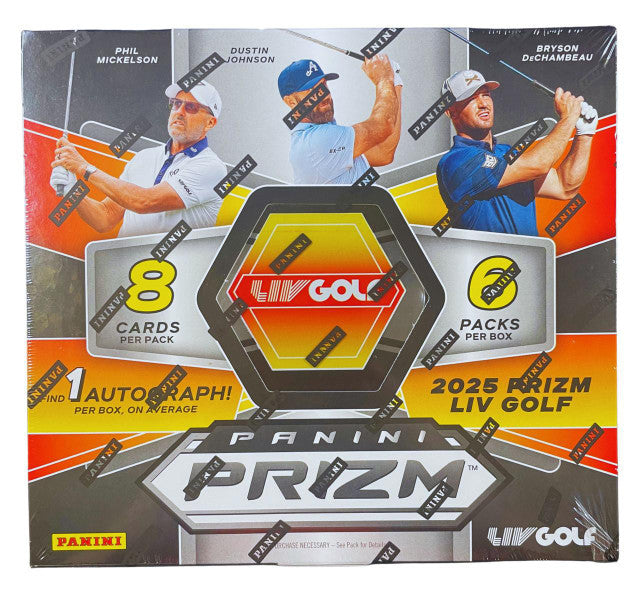 2025 Panini Prizm LIV Golf Hobby Box