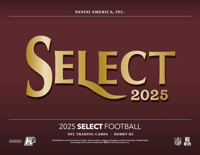 2025 Panini Select Football H2 Box