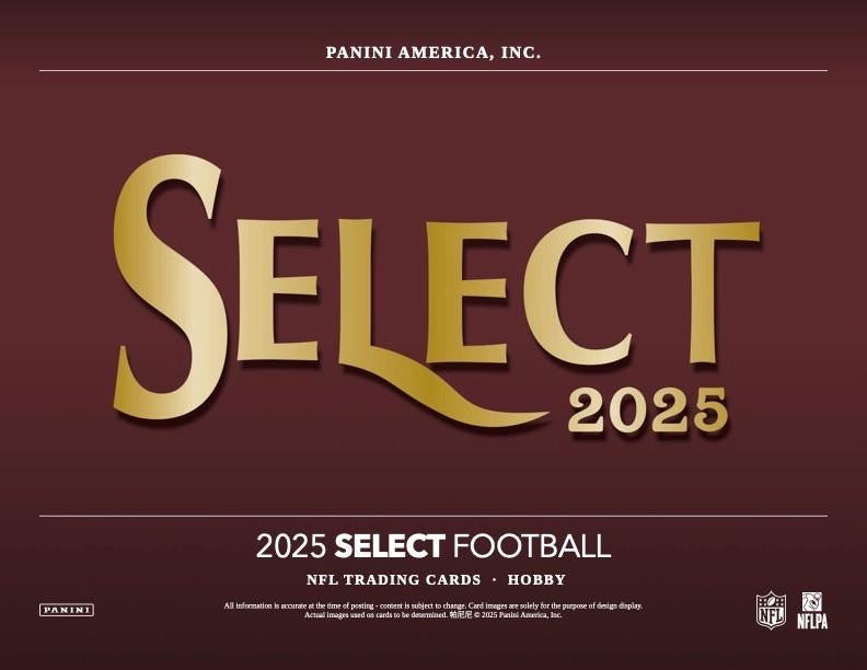 2025 Panini Select Football Hobby Box