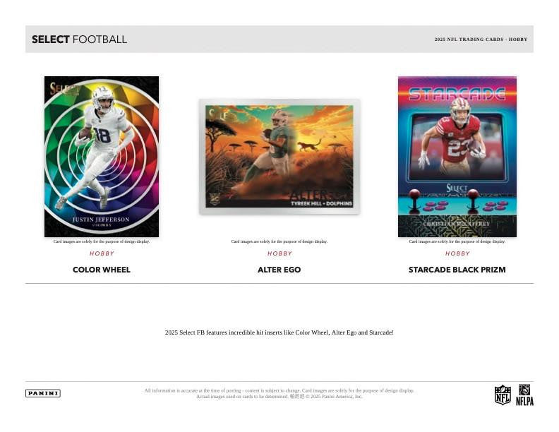 2025 Panini Select Football Hobby Box