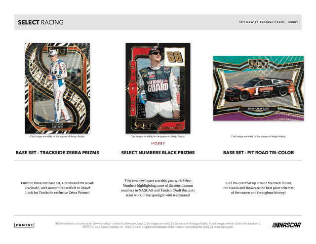 2025 Panini Select NASCAR Racing Hobby Box