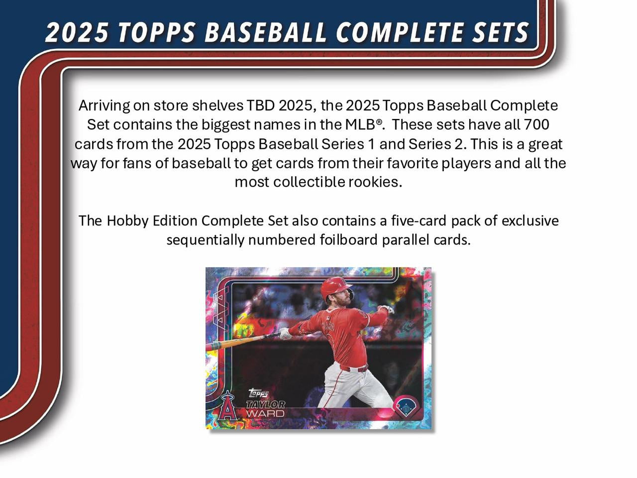 2025 Topps Baseball Complete Hobby Factory Set