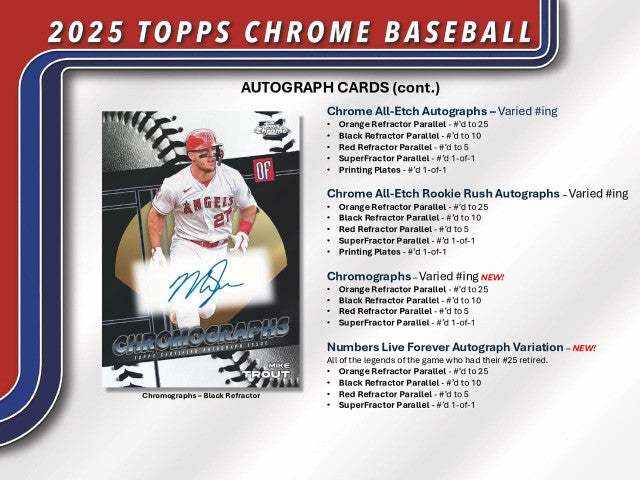 2025 Topps Chrome Baseball Blaster Box