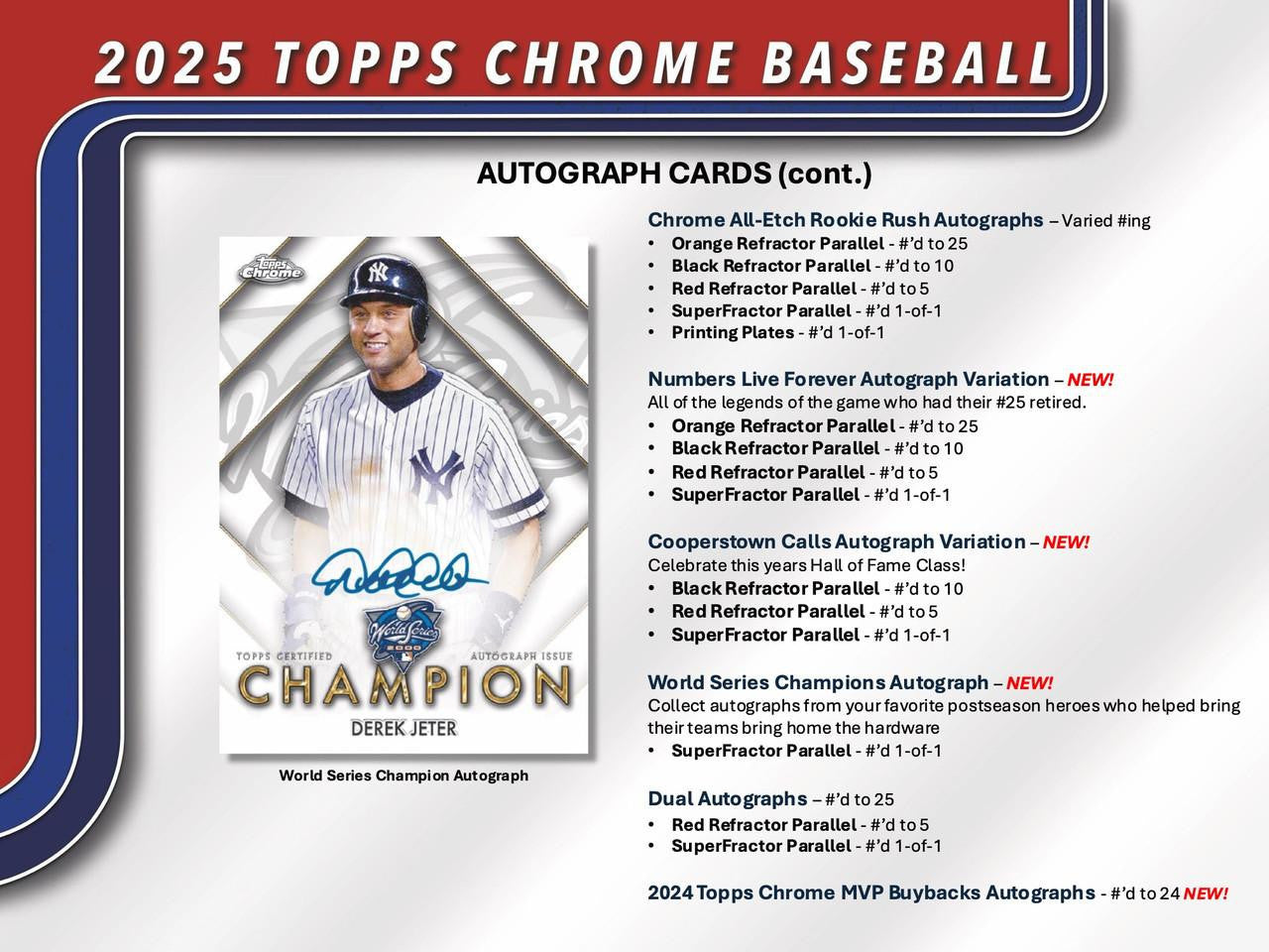 2025 Topps Chrome Baseball Breakers Delight Box