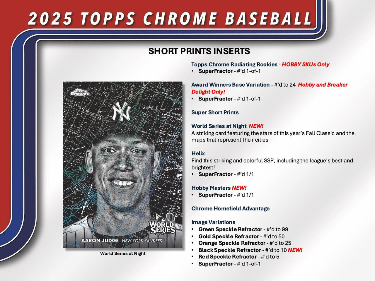 2025 Topps Chrome Baseball Breakers Delight Box